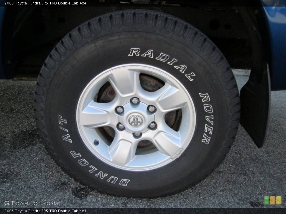2005 Toyota Tundra SR5 TRD Double Cab 4x4 Wheel and Tire Photo #58084302