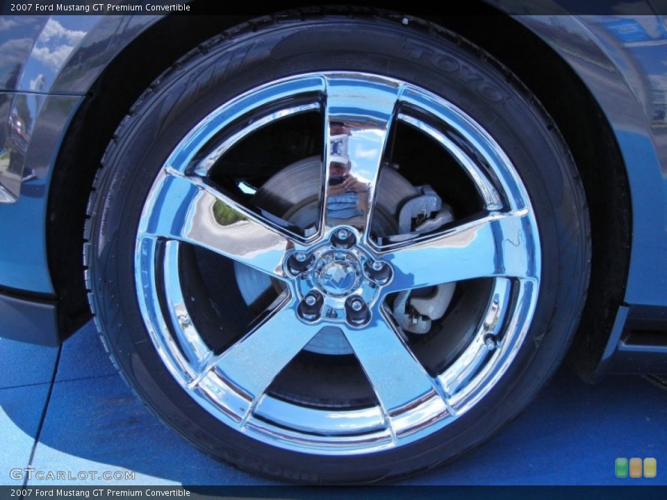2007 Ford Mustang Custom Wheel and Tire Photo #58087523