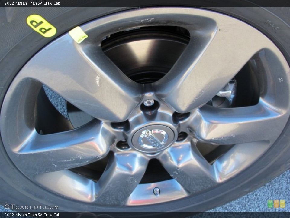 2012 Nissan Titan SV Crew Cab Wheel and Tire Photo #58087955