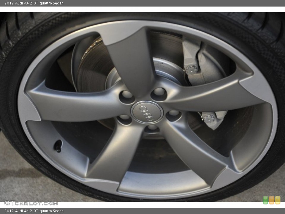 2012 Audi A4 2.0T quattro Sedan Wheel and Tire Photo #58112903