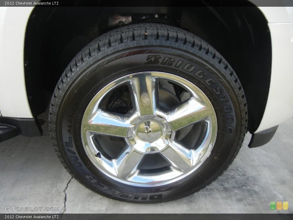 2012 Chevrolet Avalanche LTZ Wheel and Tire Photo #58117145