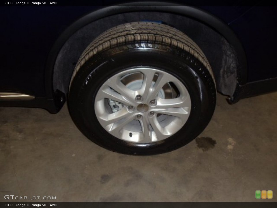 2012 Dodge Durango SXT AWD Wheel and Tire Photo #58125833