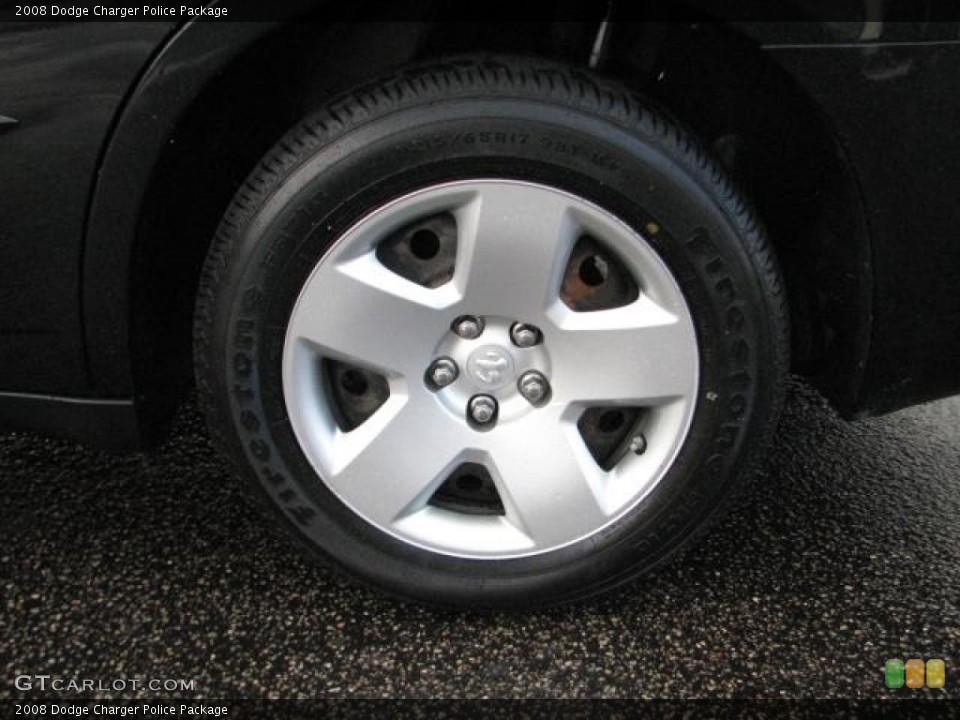2008 Dodge Charger Police Package Wheel and Tire Photo #58129064