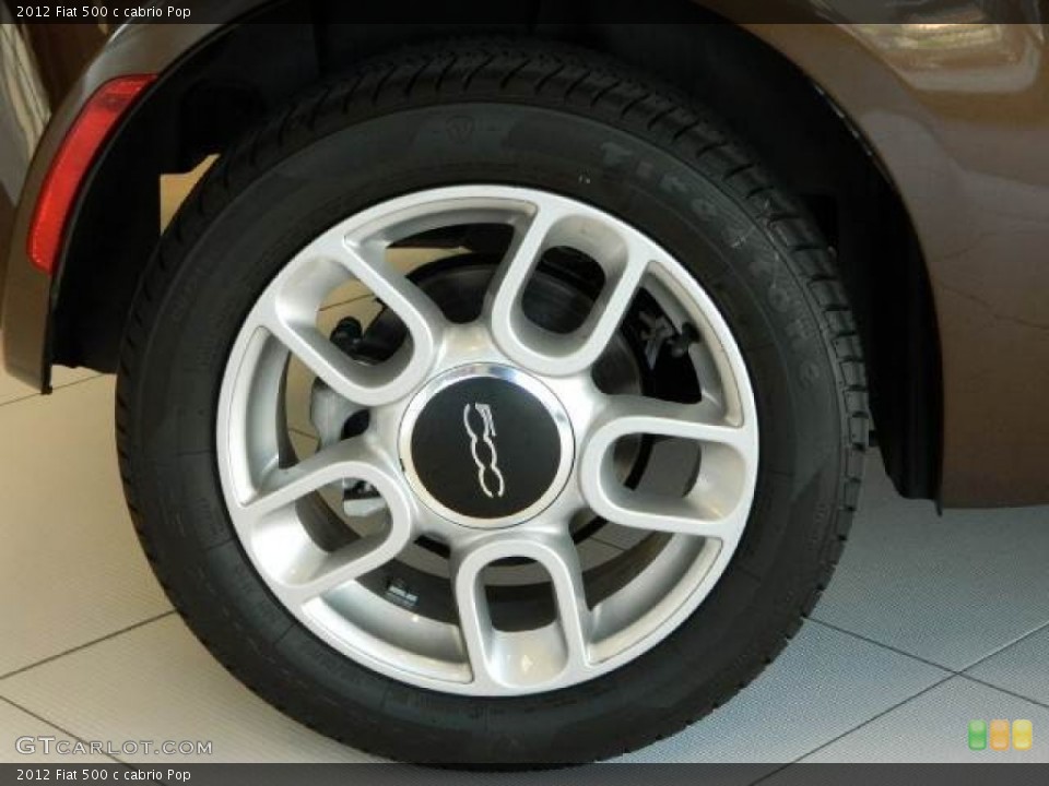 2012 Fiat 500 c cabrio Pop Wheel and Tire Photo #58130456