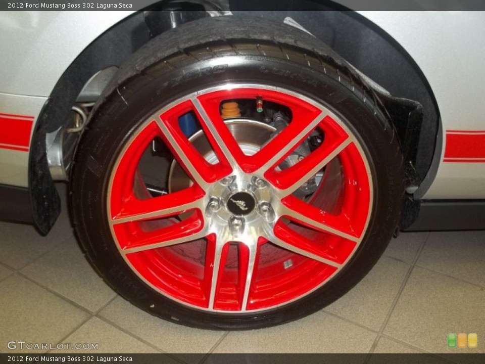 2012 Ford Mustang Boss 302 Laguna Seca Wheel and Tire Photo #58135403