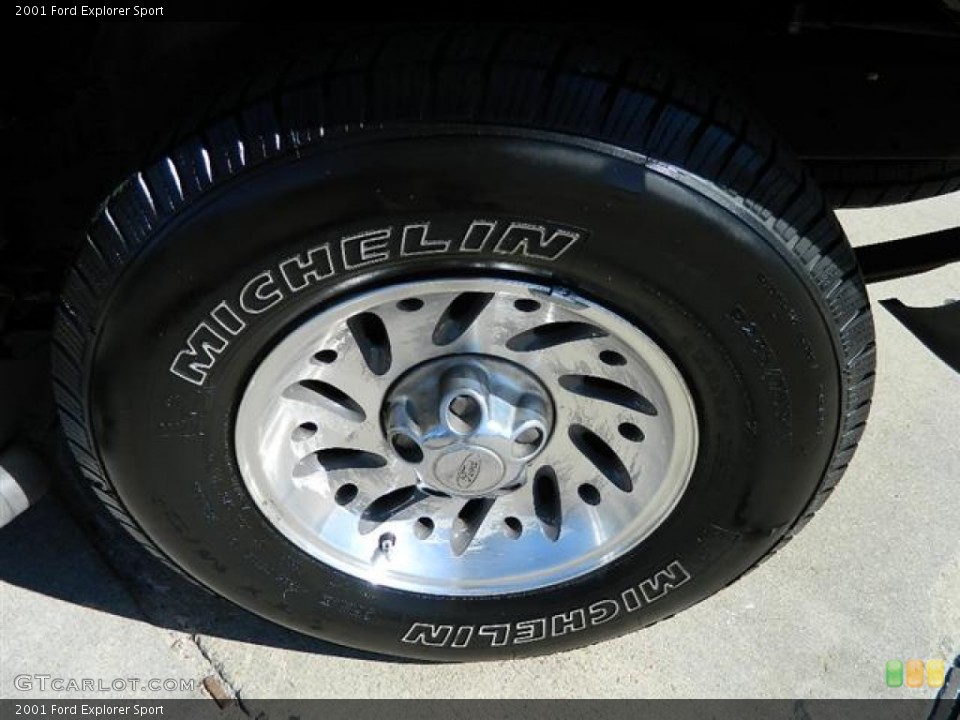 2001 Ford Explorer Sport Wheel and Tire Photo #58138544