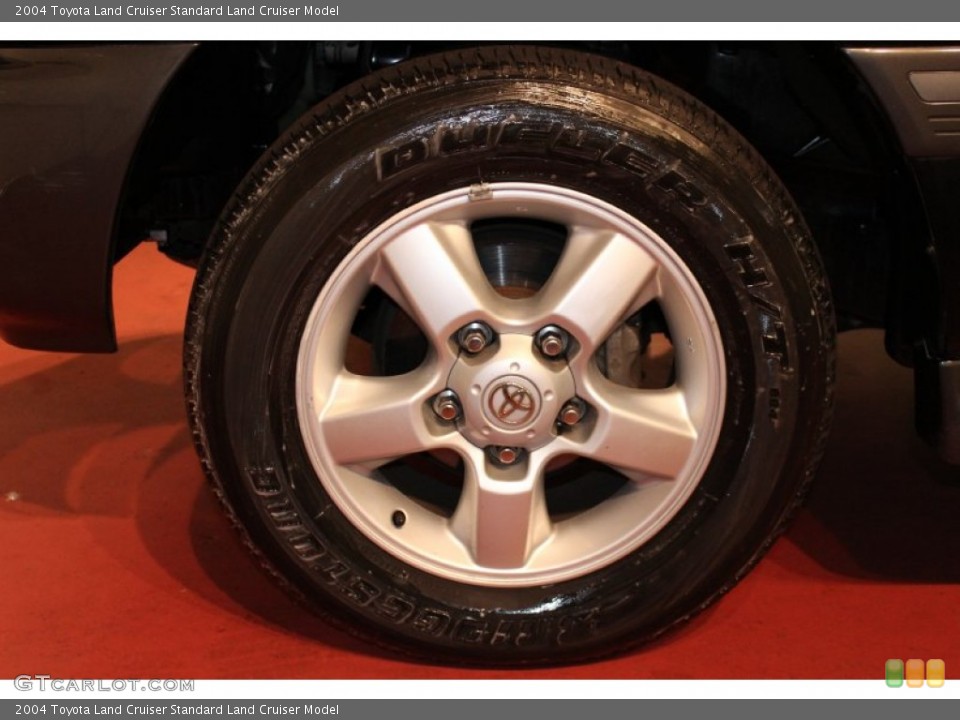 2004 Toyota Land Cruiser Wheels and Tires