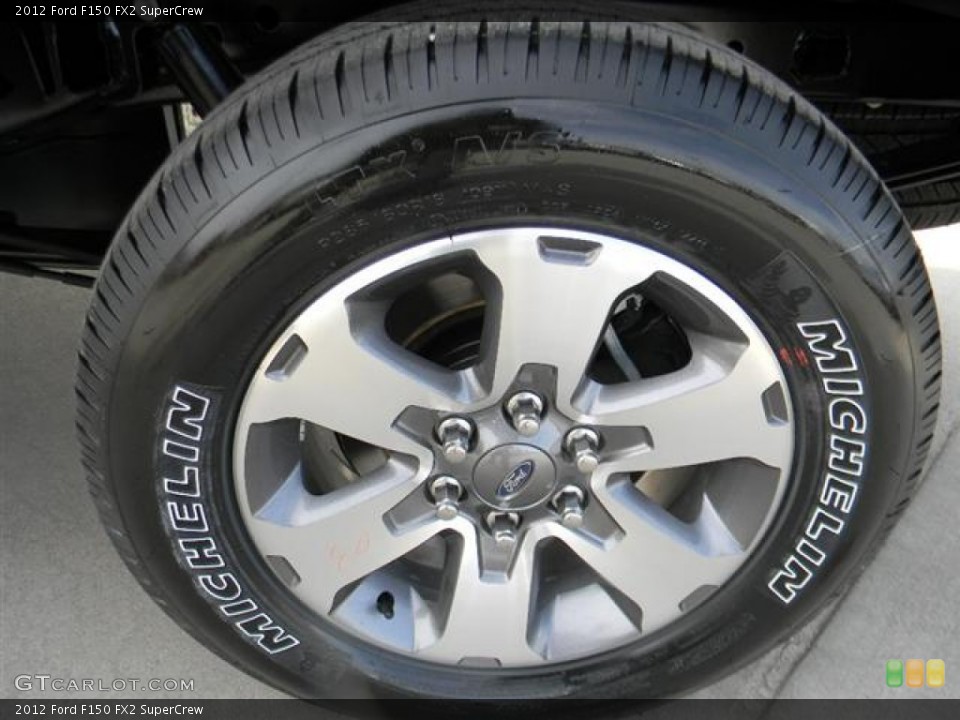 2012 Ford F150 FX2 SuperCrew Wheel and Tire Photo #58146002