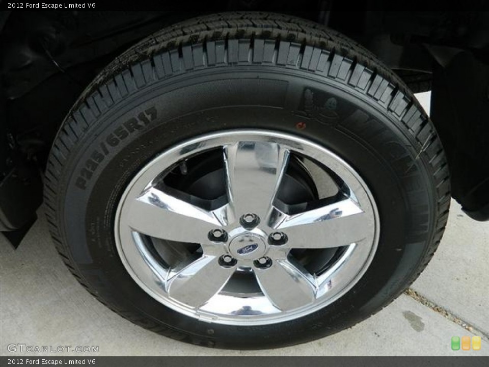 2012 Ford Escape Limited V6 Wheel and Tire Photo #58146347