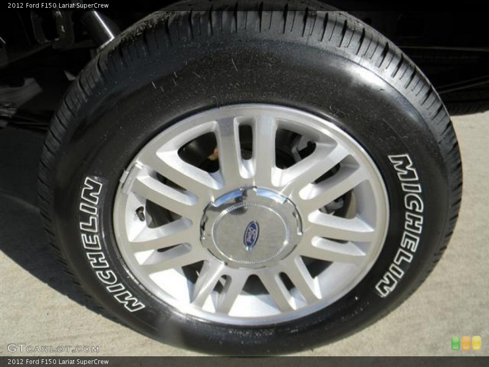 2012 Ford F150 Lariat SuperCrew Wheel and Tire Photo #58149698