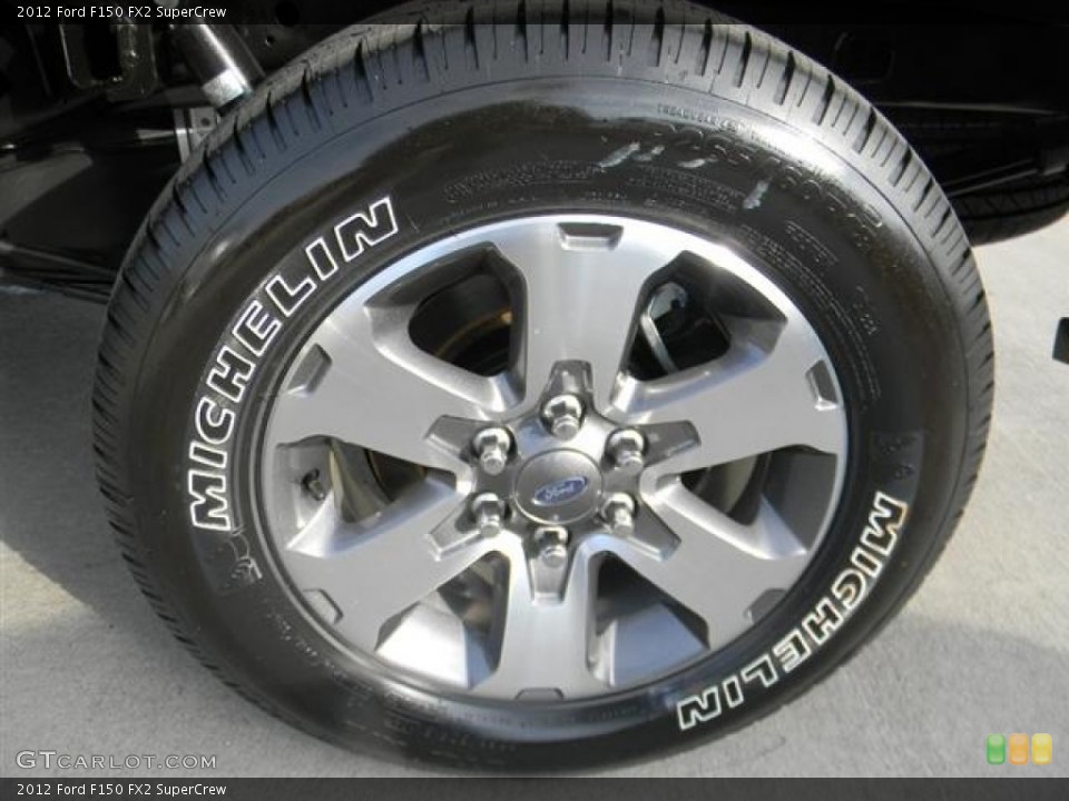 2012 Ford F150 FX2 SuperCrew Wheel and Tire Photo #58149932
