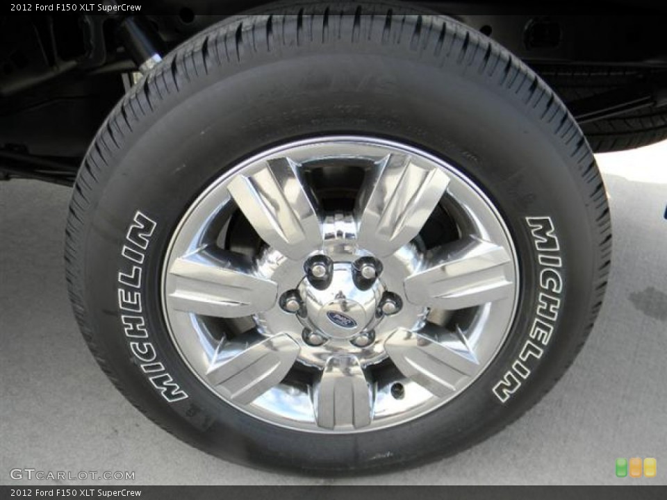 2012 Ford F150 XLT SuperCrew Wheel and Tire Photo #58150154