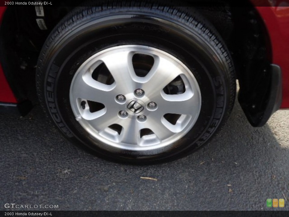 2003 Honda Odyssey EX-L Wheel and Tire Photo #58150458