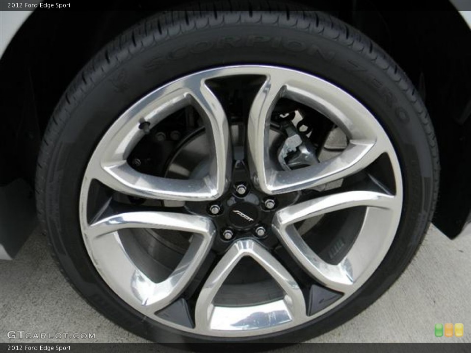 2012 Ford Edge Sport Wheel and Tire Photo #58155002
