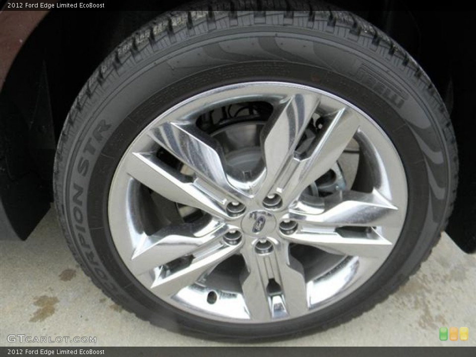 2012 Ford Edge Limited EcoBoost Wheel and Tire Photo #58155353
