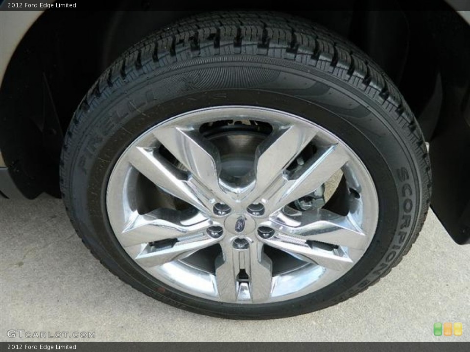2012 Ford Edge Limited Wheel and Tire Photo #58156088