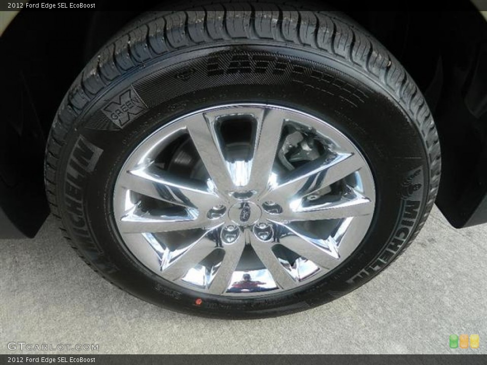 2012 Ford Edge SEL EcoBoost Wheel and Tire Photo #58156826