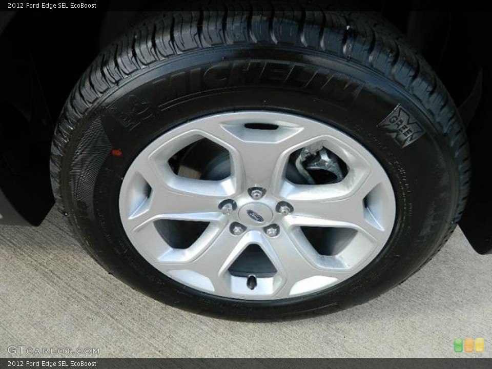 2012 Ford Edge SEL EcoBoost Wheel and Tire Photo #58157234