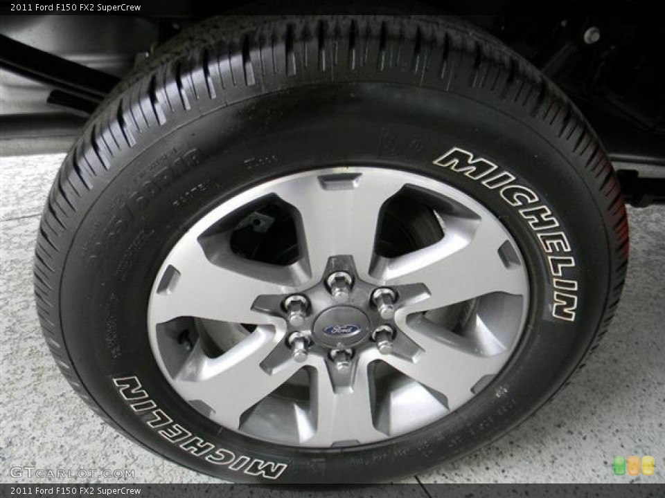 2011 Ford F150 FX2 SuperCrew Wheel and Tire Photo #58162814