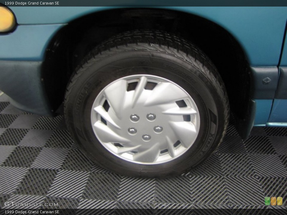 1999 Dodge Grand Caravan SE Wheel and Tire Photo #58174368