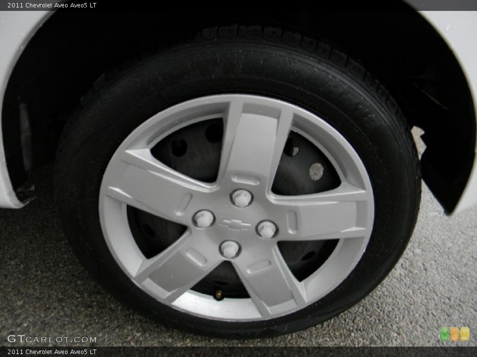 2011 Chevrolet Aveo Aveo5 LT Wheel and Tire Photo #58176434