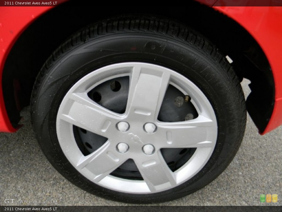 2011 Chevrolet Aveo Aveo5 LT Wheel and Tire Photo #58176533