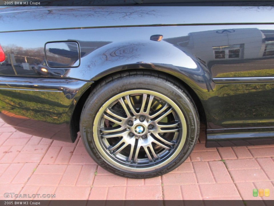 2005 BMW M3 Coupe Wheel and Tire Photo #58182572