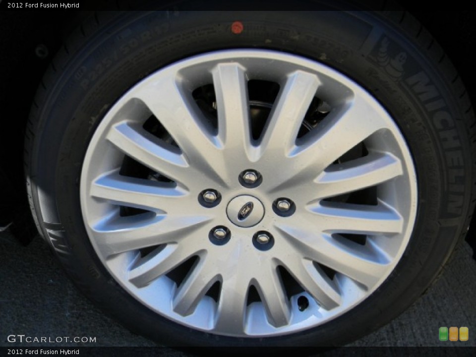 2012 Ford Fusion Hybrid Wheel and Tire Photo #58189016