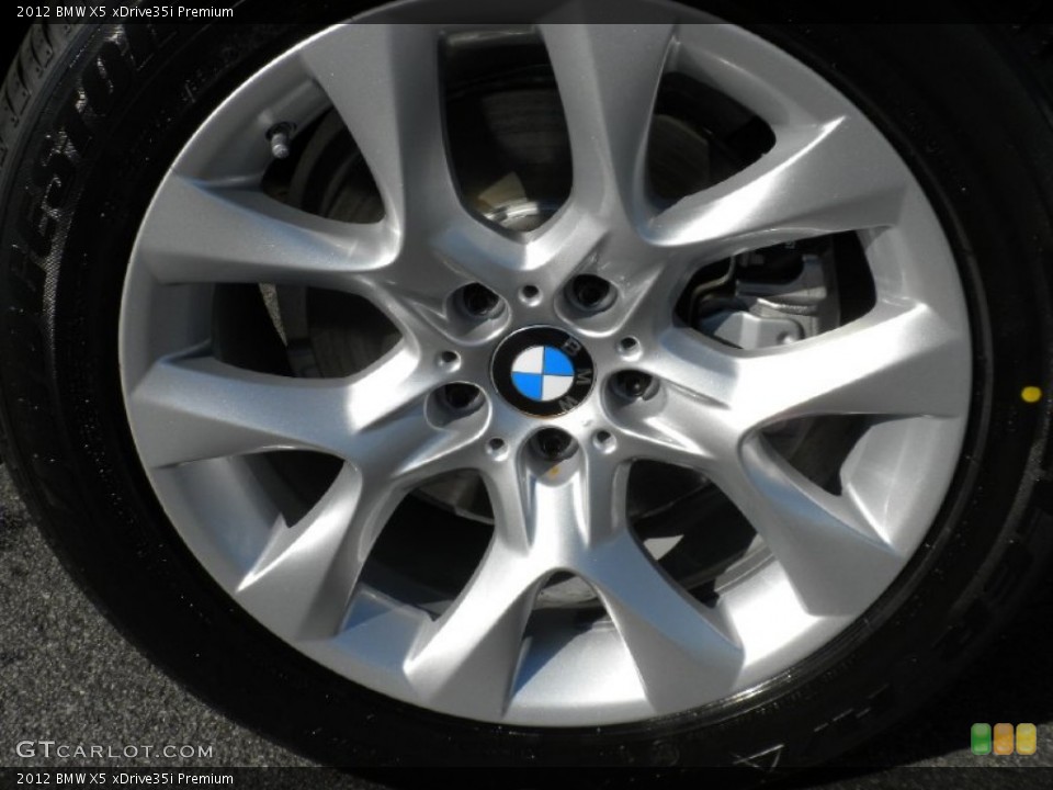 2012 BMW X5 xDrive35i Premium Wheel and Tire Photo #58190570