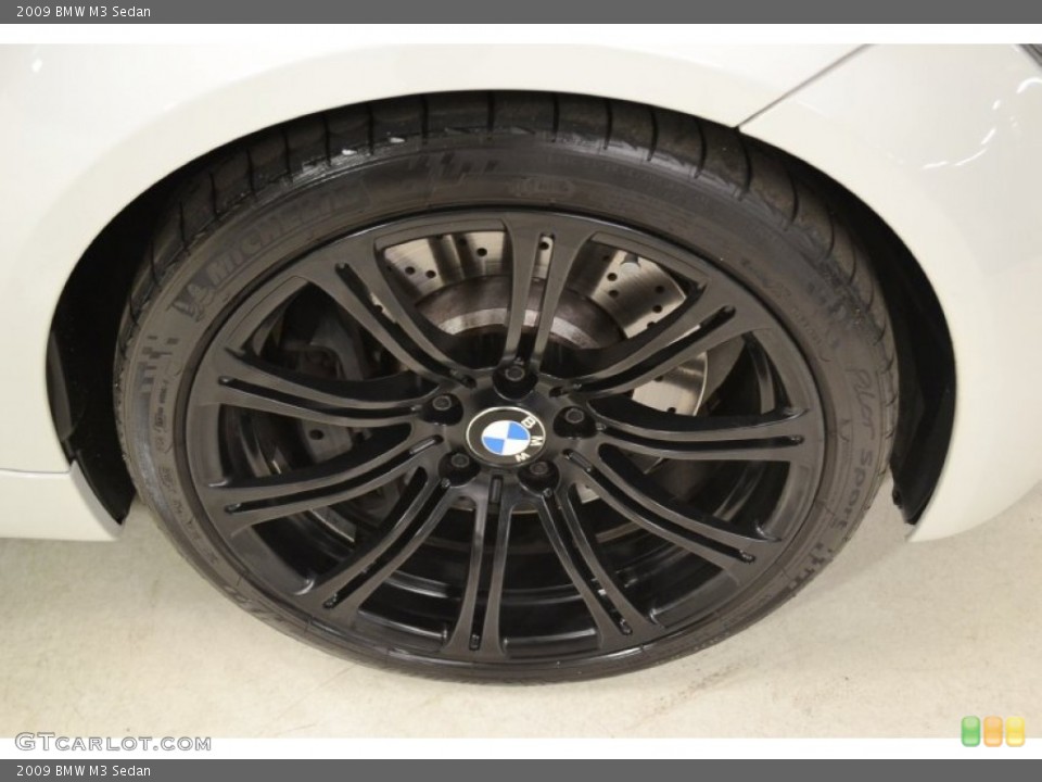 2009 BMW M3 Sedan Wheel and Tire Photo #58193619