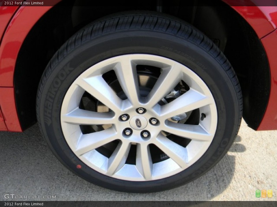 2012 Ford Flex Limited Wheel and Tire Photo #58197107