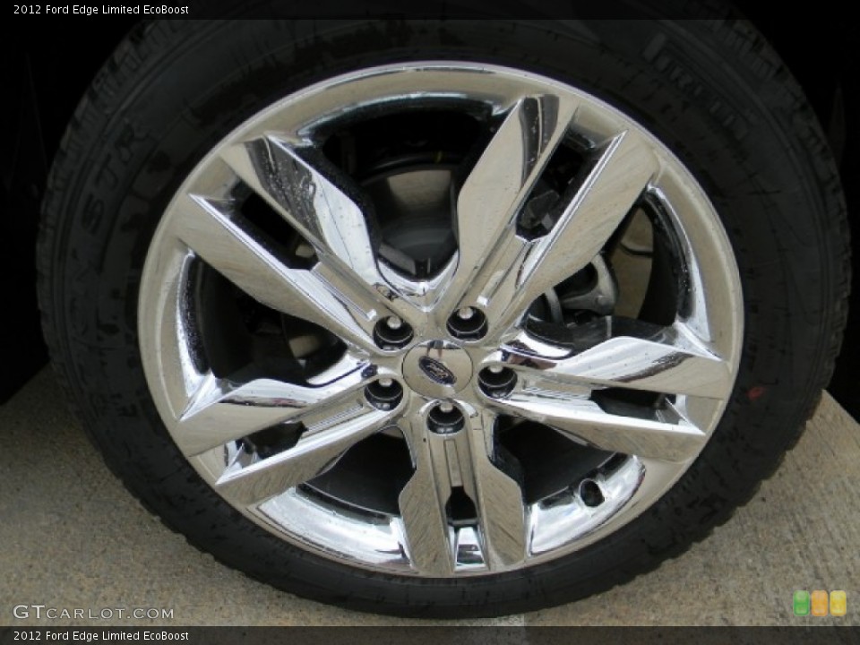 2012 Ford Edge Limited EcoBoost Wheel and Tire Photo #58197607