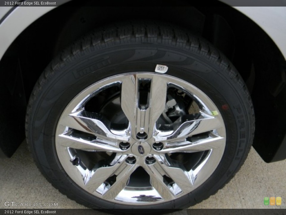 2012 Ford Edge SEL EcoBoost Wheel and Tire Photo #58197799