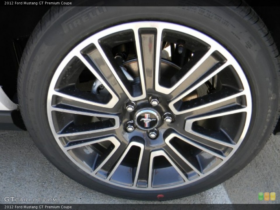 2012 Ford Mustang GT Premium Coupe Wheel and Tire Photo #58199447