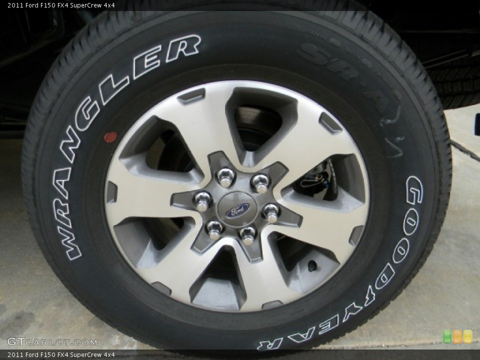 2011 Ford F150 FX4 SuperCrew 4x4 Wheel and Tire Photo #58201013
