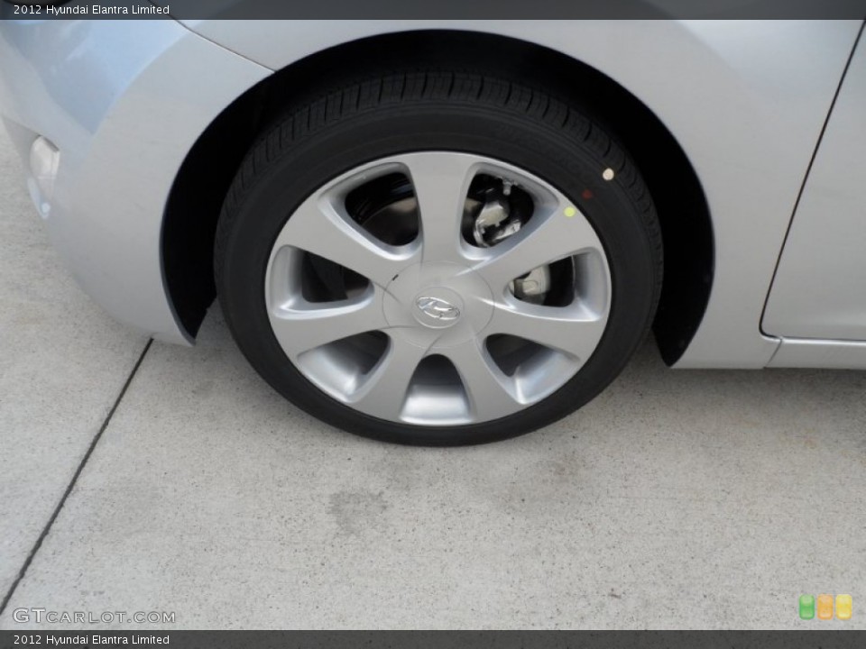 2012 Hyundai Elantra Limited Wheel and Tire Photo #58204870
