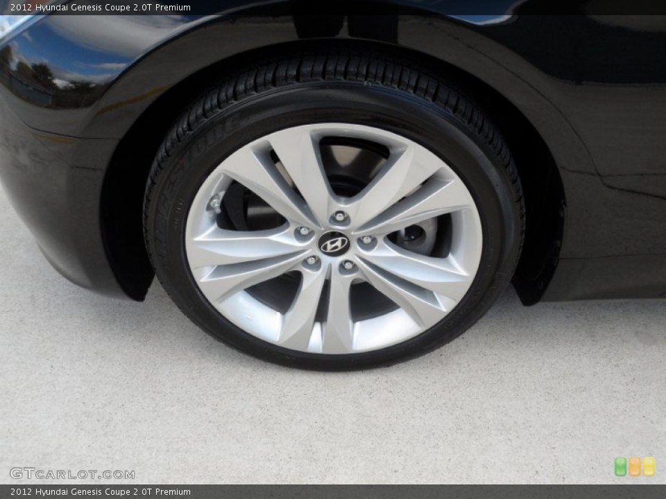 2012 Hyundai Genesis Coupe 2.0T Premium Wheel and Tire Photo #58206078