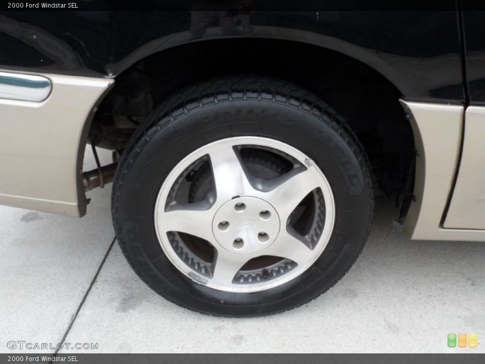 2000 Ford Windstar SEL Wheel and Tire Photo #58210326