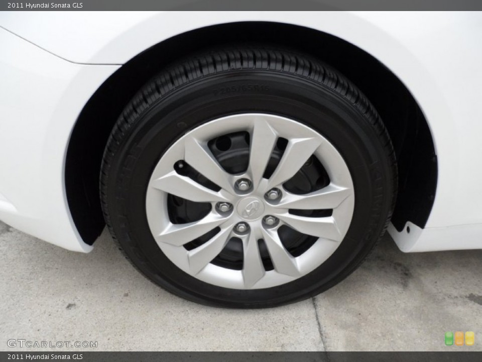 2011 Hyundai Sonata GLS Wheel and Tire Photo #58210697