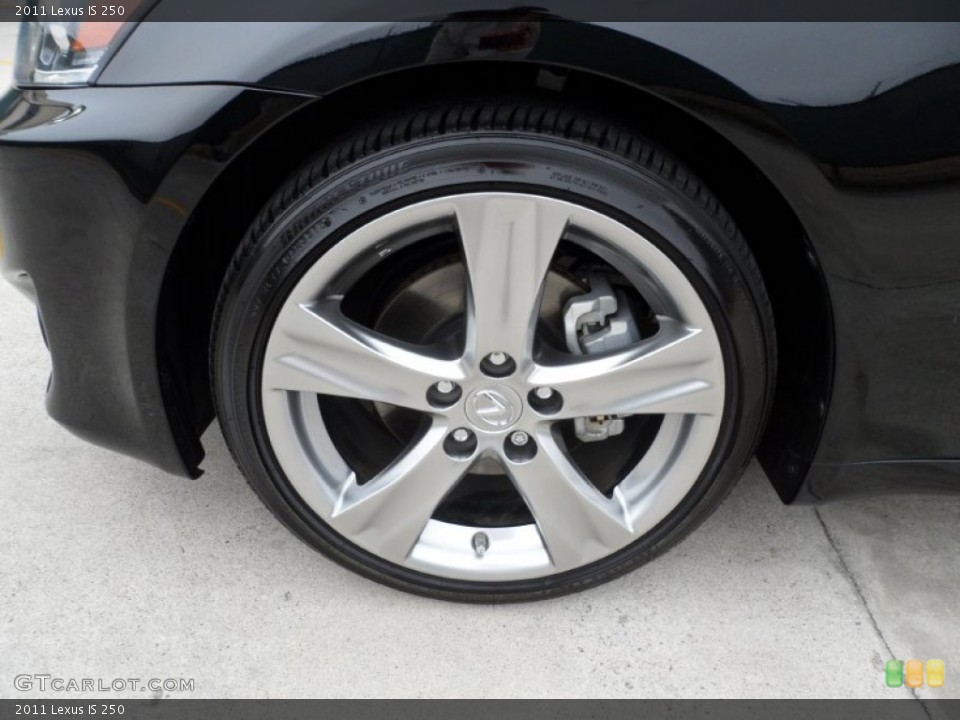 2011 Lexus IS 250 Wheel and Tire Photo #58211109