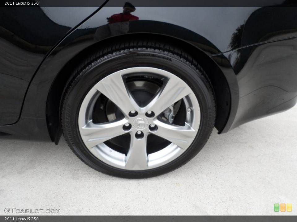 2011 Lexus IS 250 Wheel and Tire Photo #58211121