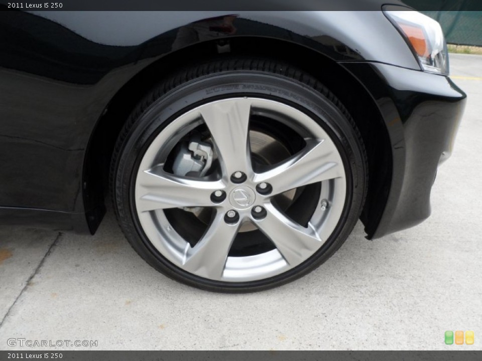2011 Lexus IS 250 Wheel and Tire Photo #58211134