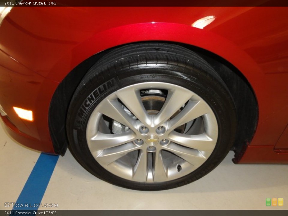 2011 Chevrolet Cruze LTZ/RS Wheel and Tire Photo #58211297