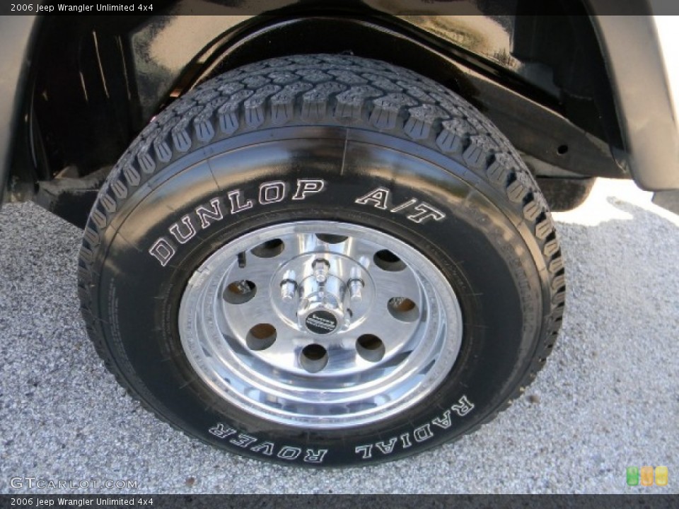 2006 Jeep Wrangler Custom Wheel and Tire Photo #58215875