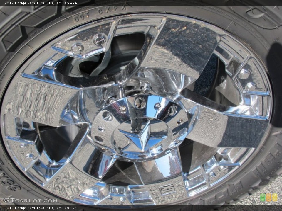 2012 Dodge Ram 1500 ST Quad Cab 4x4 Wheel and Tire Photo #58220301