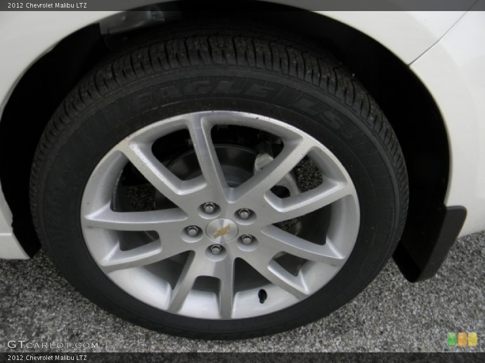 2012 Chevrolet Malibu LTZ Wheel and Tire Photo #58220568