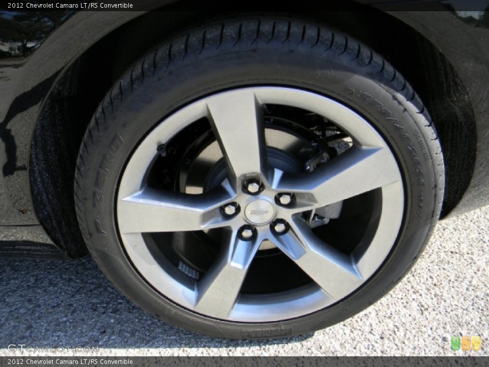 2012 Chevrolet Camaro LT/RS Convertible Wheel and Tire Photo #58223032