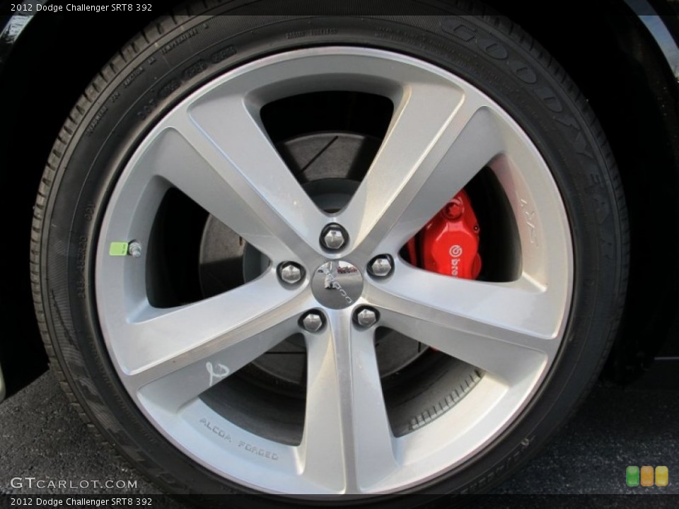 2012 Dodge Challenger SRT8 392 Wheel and Tire Photo #58223811