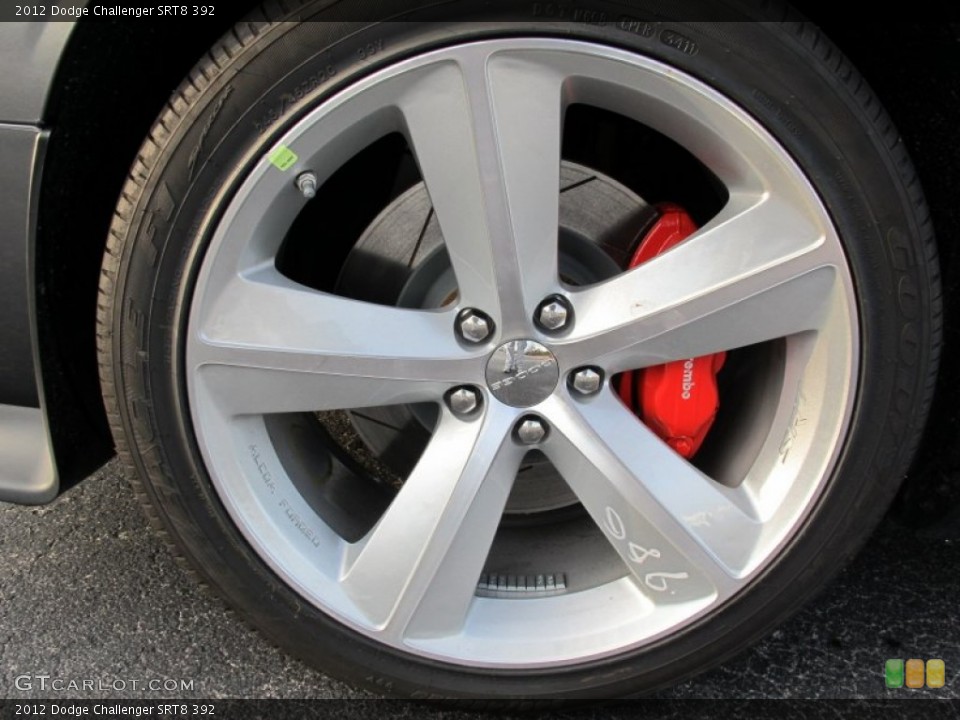 2012 Dodge Challenger SRT8 392 Wheel and Tire Photo #58223921