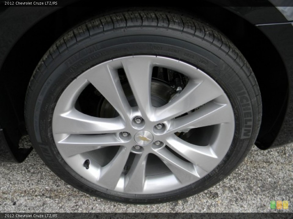 2012 Chevrolet Cruze LTZ/RS Wheel and Tire Photo #58224496